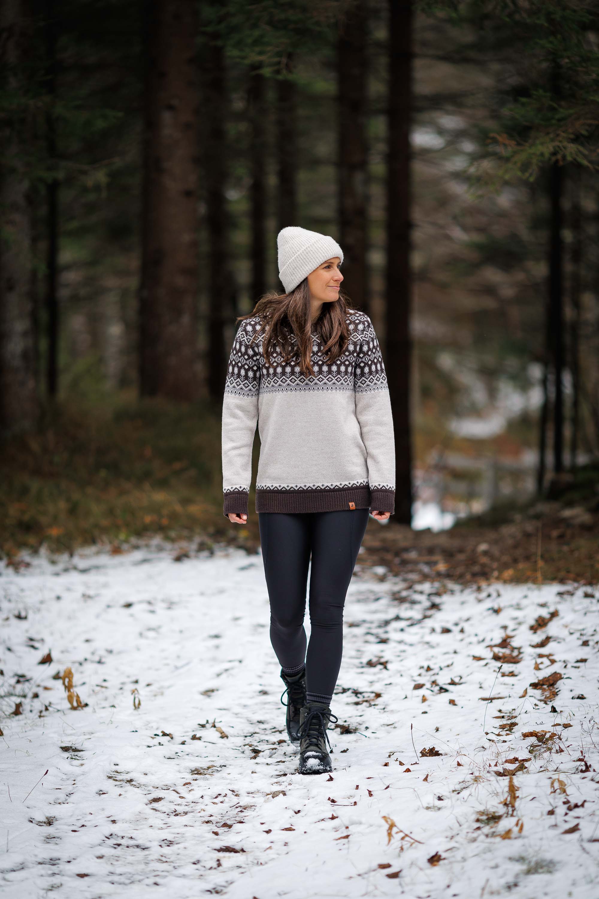 Svalbard Knit Sweater - Toffee - Image 5