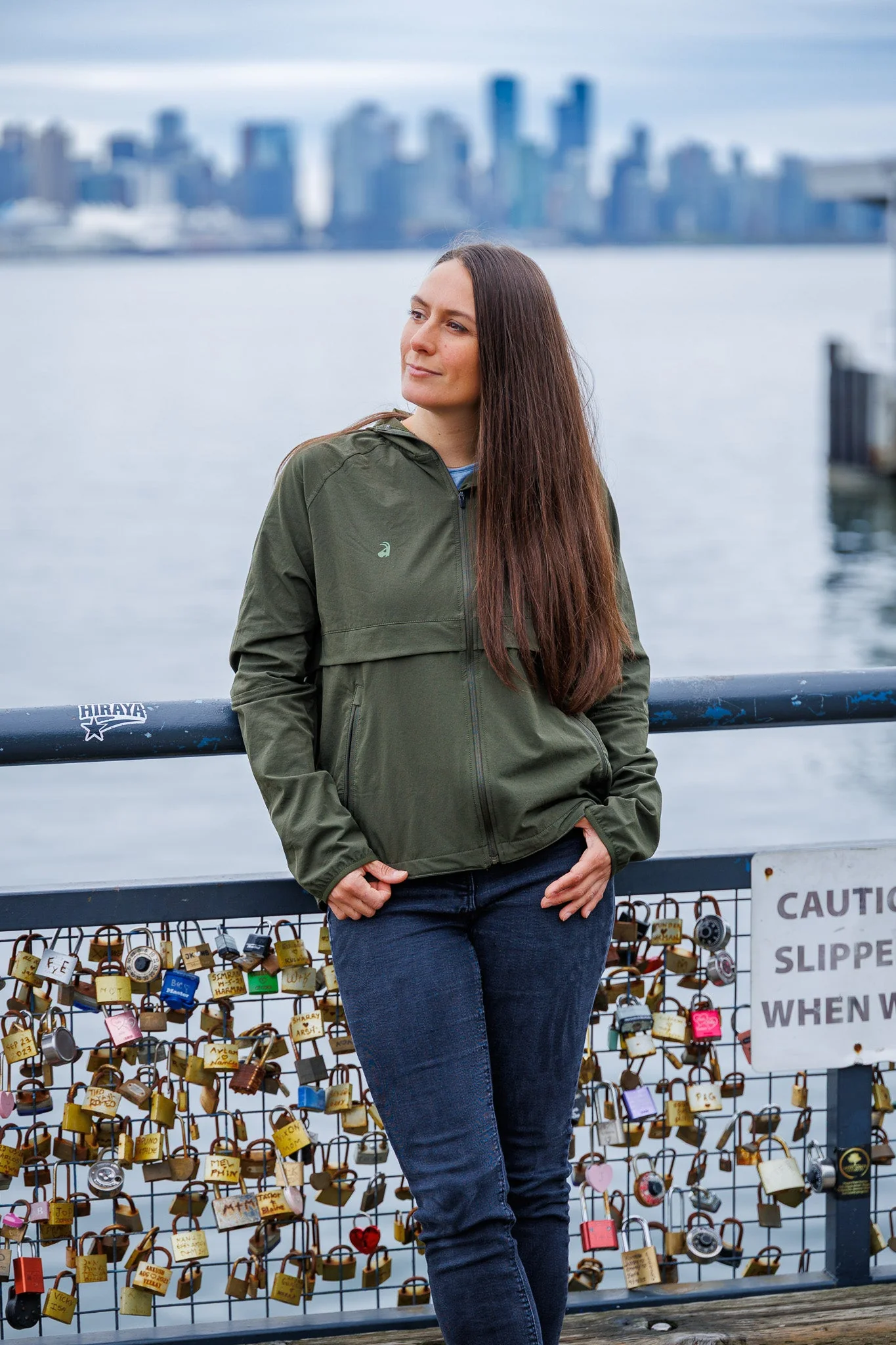 Vista Jacket - Moss Green - Image 3